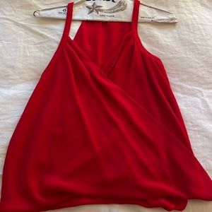 Red Naked Zebra Tank. In great condition. Just needs to be tacked again